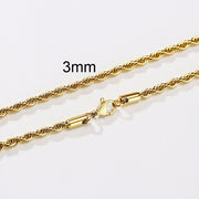 3mm Gold